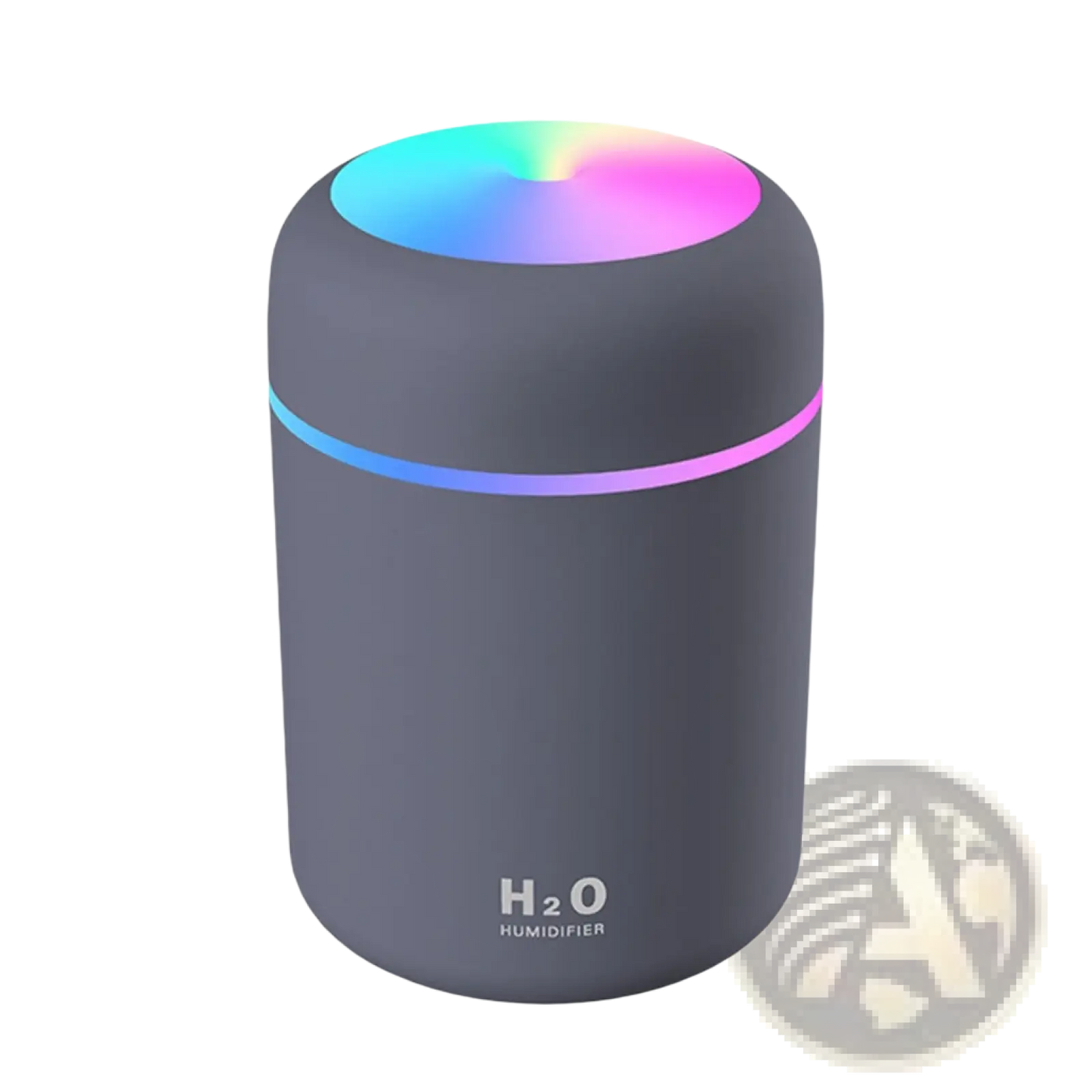 Ultrasonic Mini Humidifier with Rainbow Led Light 300ml