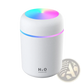 Ultrasonic Mini Humidifier with Rainbow Led Light 300ml