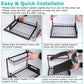 Under Sink Organizer 2 Tier Pull out Storage Shelf