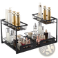 Under Sink Organizer 2 Tier Wire Pull out Baskets