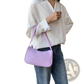 Underarm Shoulder Bag Faux Leather Rectangular Purse