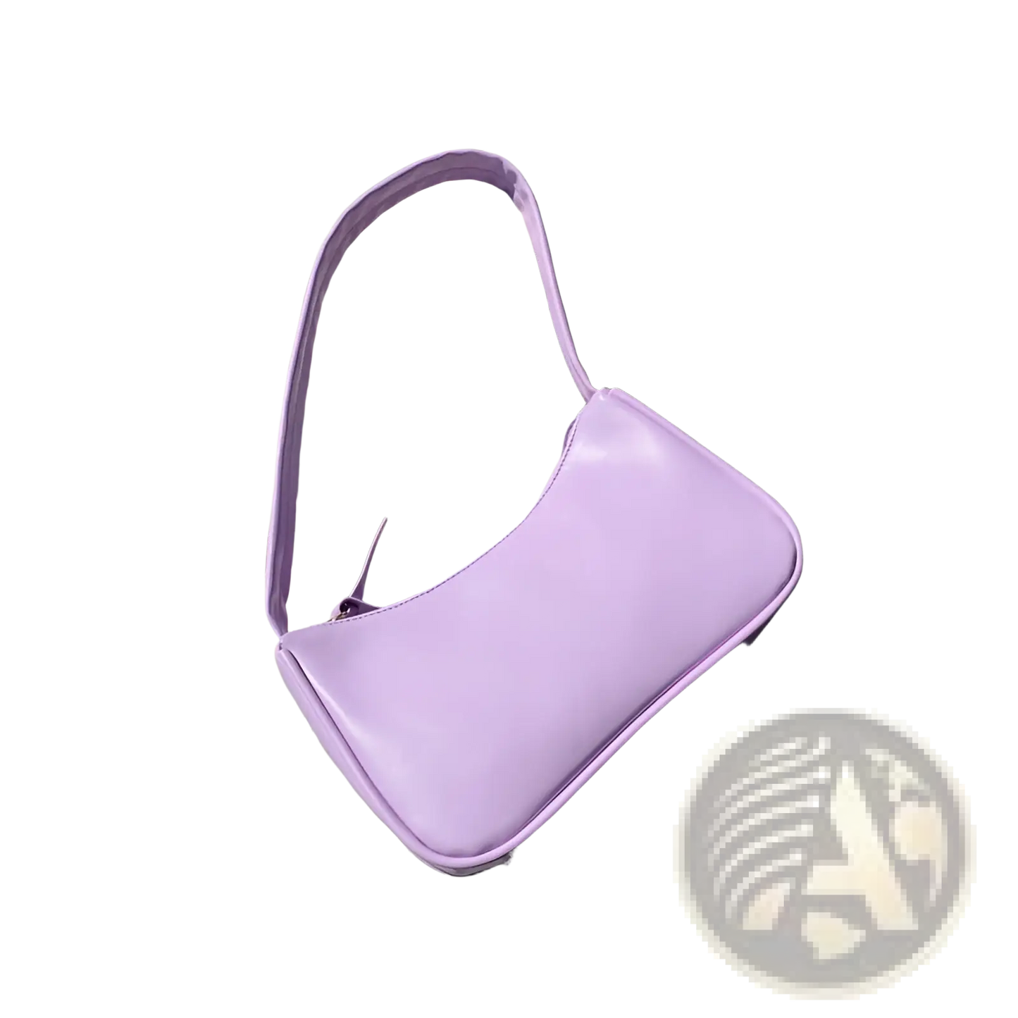 Underarm Shoulder Bag Faux Leather Rectangular Purse