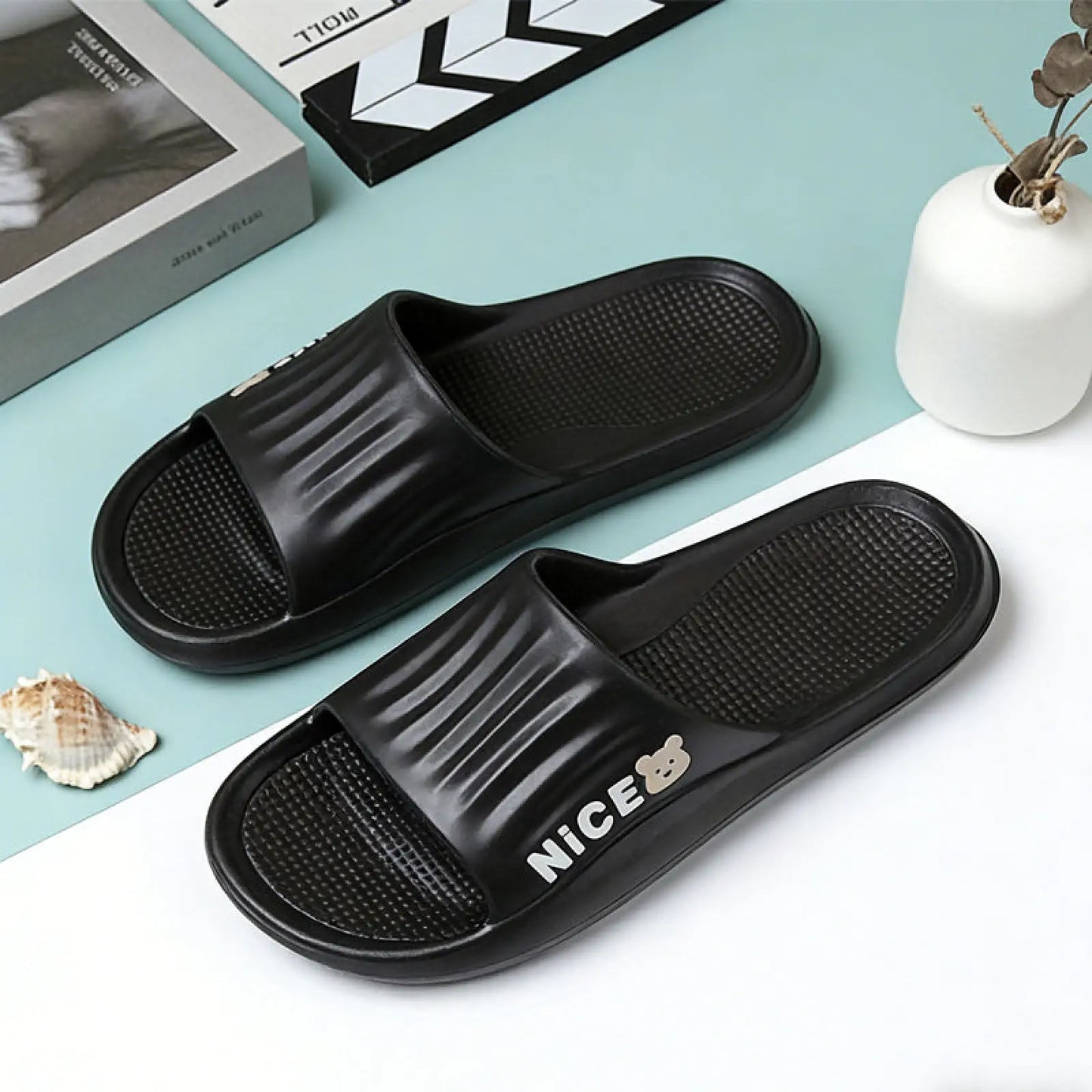Unisex Lightweight Anti Slip Eva Shower Slides