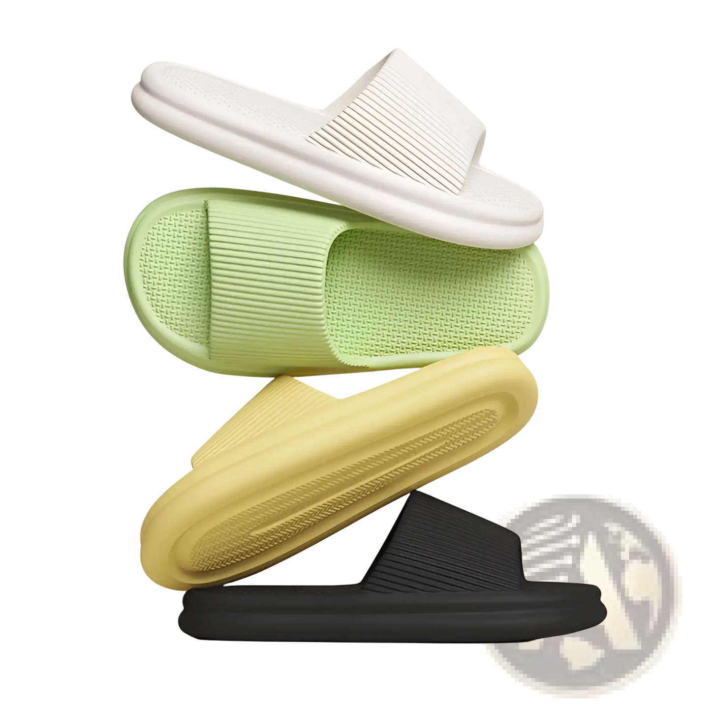 Unisex Ribbed Anti Slip Eva House Slippers