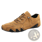 Unisex Suede Casual Sneakers with Wavy Rubber Soles
