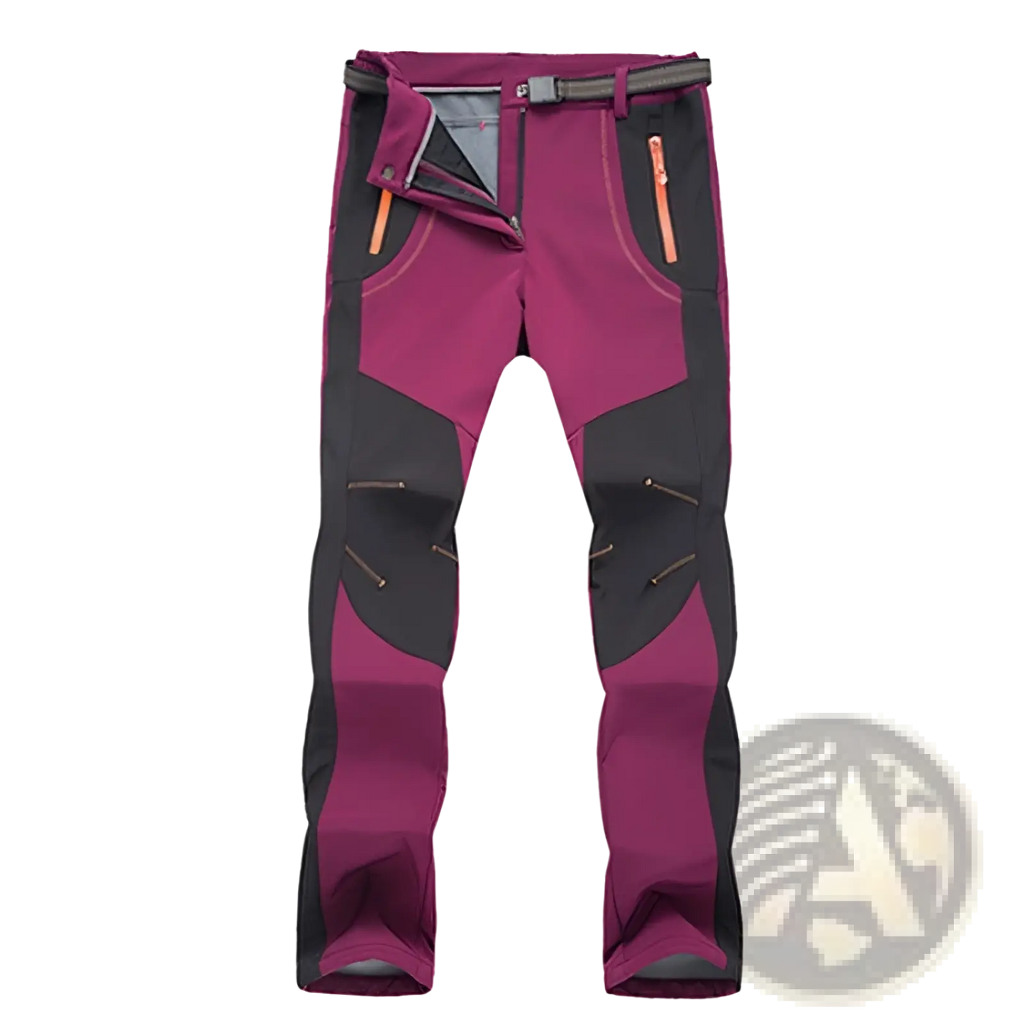Unisex Tactical Outdoor Hiking Pants with Accent Zippers