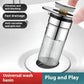 Universal Wash Basin Drain Filter Sus304 Chrome Cap