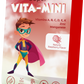 Soul Strips Kids Super Vita-Mini Vegan Sugar Free Raspberry Flavor 30 Strips