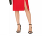 Taylor Women's Dresses Paillette Neck Sheath Dress Red Size 12Av/Md/Rg