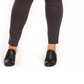 Style & Co Women's Plus Size Wide-Waistband Ponte-Knit Leggings Dark Gray Size Small Petite