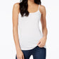 Maison Jules Women's Adjustable Camisole White Size 2XL