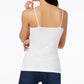 Maison Jules Women's Adjustable Camisole White Size 2XL