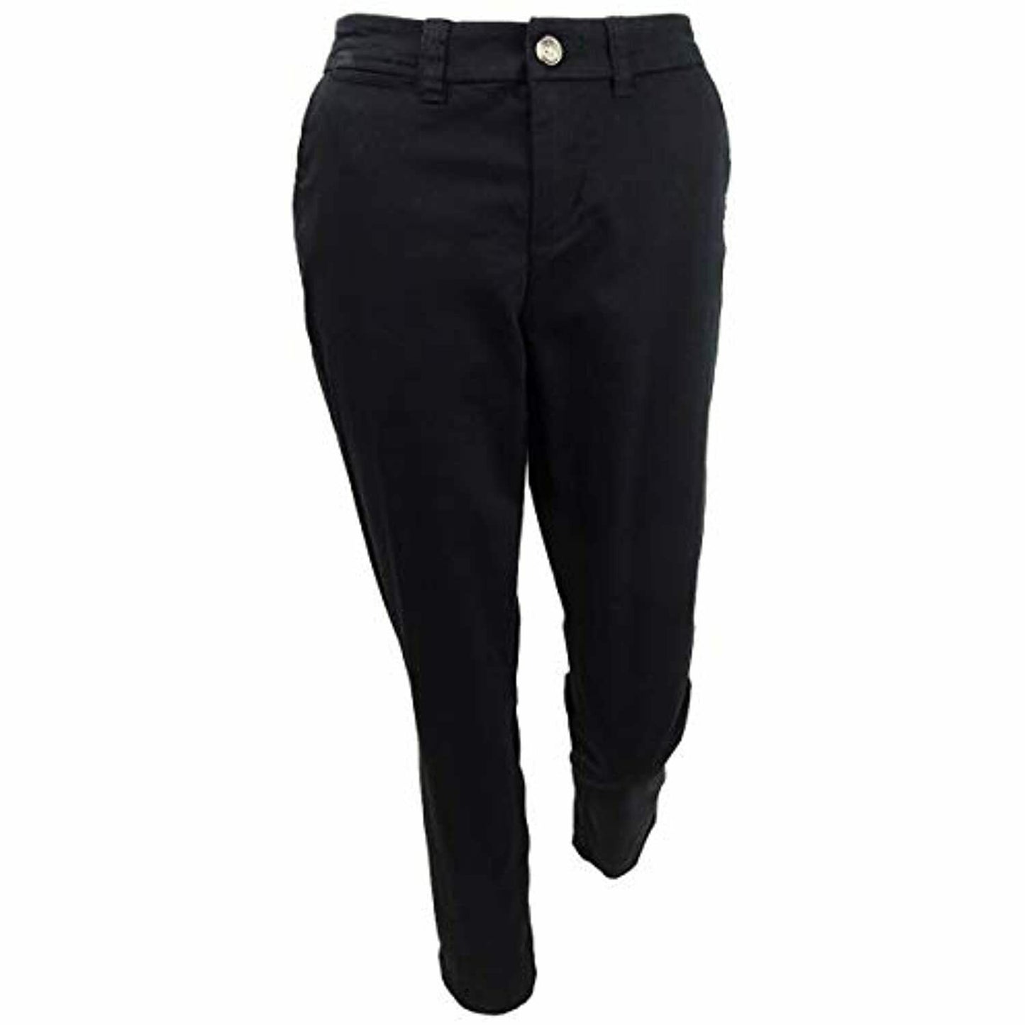 Maison Jules Women's Slim Ankle Pants Black Size 10