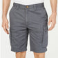 Club Room Men's Summer Olive Cargo Shorts Olive Size 40
