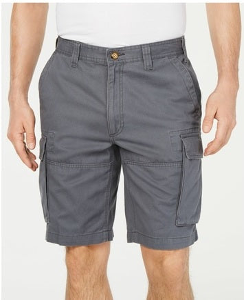 Club Room Men's Summer Olive Cargo Shorts Olive Size 40