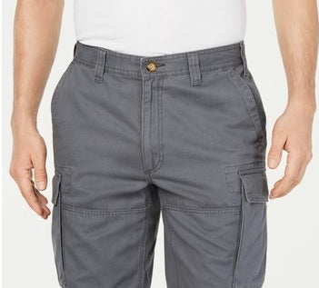 Club Room Men's Summer Olive Cargo Shorts Olive Size 40