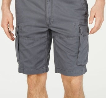 Club Room Men's Summer Olive Cargo Shorts Olive Size 40