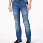 American Rag Men's Slim Fit Moto Jeans Blue Size 32X34