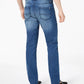 American Rag Men's Slim Fit Moto Jeans Blue Size 32X34