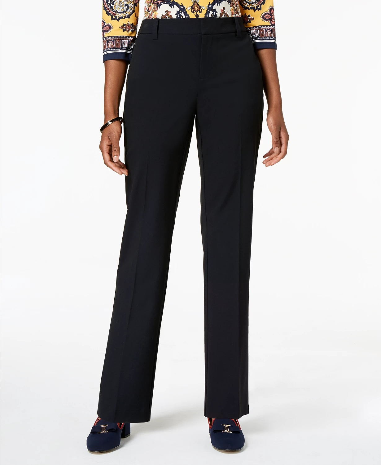 Charter Club Women's Trouser Pants Dark Green Size 14