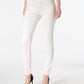 Style & Co Women's Ricky Knit Slim Jeans White Size 12