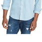 American Rag Men's Antonio Western Shirt Blue Size Small