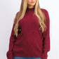 Karen Scott Women's Ribbed-Knit Cotton Turtleneck Bright Red Size Petite Medium