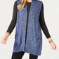 Karen Scott Women's Sweater Vest Blue Size Medium
