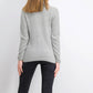 Karen Scott Women's Textured Zip-Front Cardigan Gray Size Medium