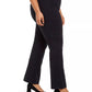 Alfani Women's Plus Size Pull-On Plaid Pants Navy Size 28