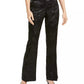 Alfani Women's Tummy-Control Jacquard Pants Black Size 8