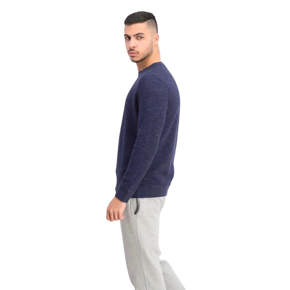 Alfani Men's Heathered Sweatshirt Navy Size 3 Extra Large