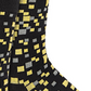 अल्फ़ानी पुरुषों के पिक्सेल मोजे काले रंग के रेगुलर साइज़ में