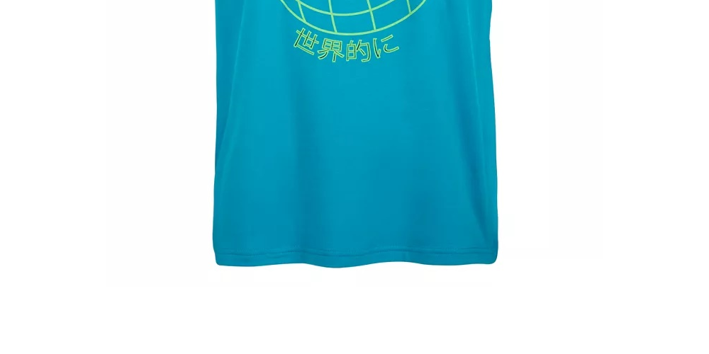 ID Ideology Men's Graphic T-Shirt Blue Size Medium
