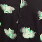 Alfani Men's Classic-Fit Abstract Floral-Print Shirt  Black