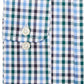 Club Room Men's Regular-Fit Stretch Wrinkle-Resistant Gingham Dress Shirt Size 17x34-35