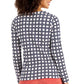 Charter Club Women's Printed Pima Cotton Top White Size Large