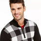 Charter Club Men's Buffalo Check Family Sweater Black Size Large