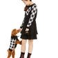 Charter Club Big Girl's Buffalo Check Family Sweater White Size Small