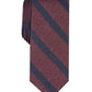 Bar III Men's Hayden Stripe Tie Red Size Regular