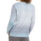 Style & Co Women's Ombre Sweater Navy Size Medium