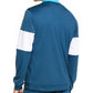 Id Ideology Men's Colorblocked Track Jacket Turq/Aqua Size XX Large