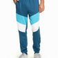 Ideology Men's Colorblocked Track Pants Turq/Aqua Size XXX Large
