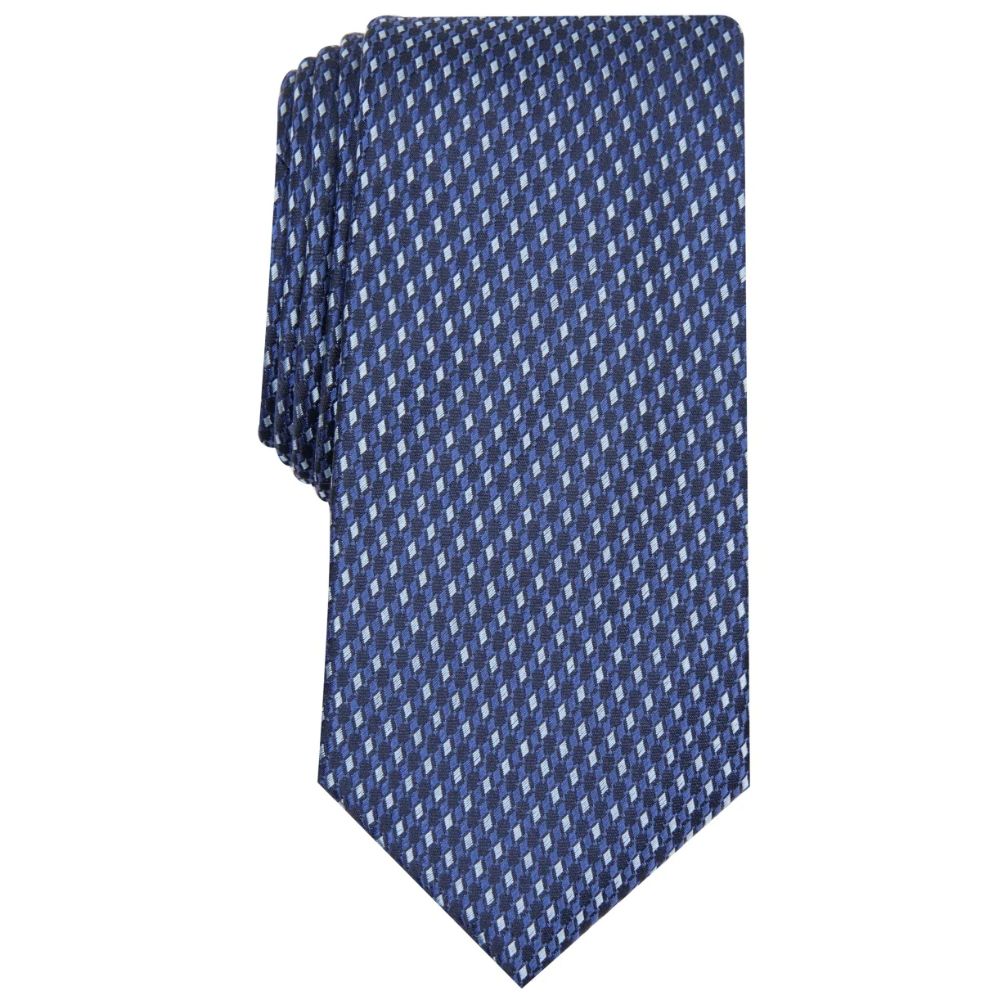 Alfani Men's Slim Neat Tie Blue Size Regular