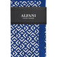 Alfani Men's Geo Silk Pocket Square Navy Size Regular
