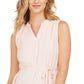 Style & Co Women's Textured Cotton Dress Pink Size X-Small