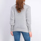 Style & Co Women's Puffy-Sleeve Sweater Gray Size Small