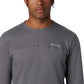 Columbia Men's Rugged Ridge Long Sleeve T-Shirt Dark Grey Size X-Large