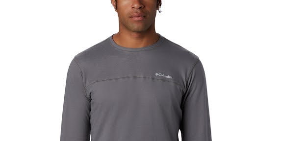 Columbia Men's Rugged Ridge Long Sleeve T-Shirt Dark Grey Size X-Large