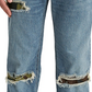 Levi's Men's 541 Athletic Fit Ripped Jeans Med Blue Size 42X30